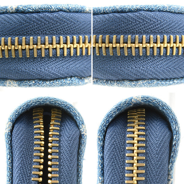 Louis Vuitton Monogram Denim Zippy Wallet M82958