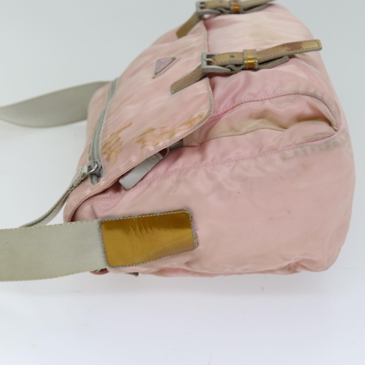 Luxury PradaShoulder Bag Nylon Pink 76172