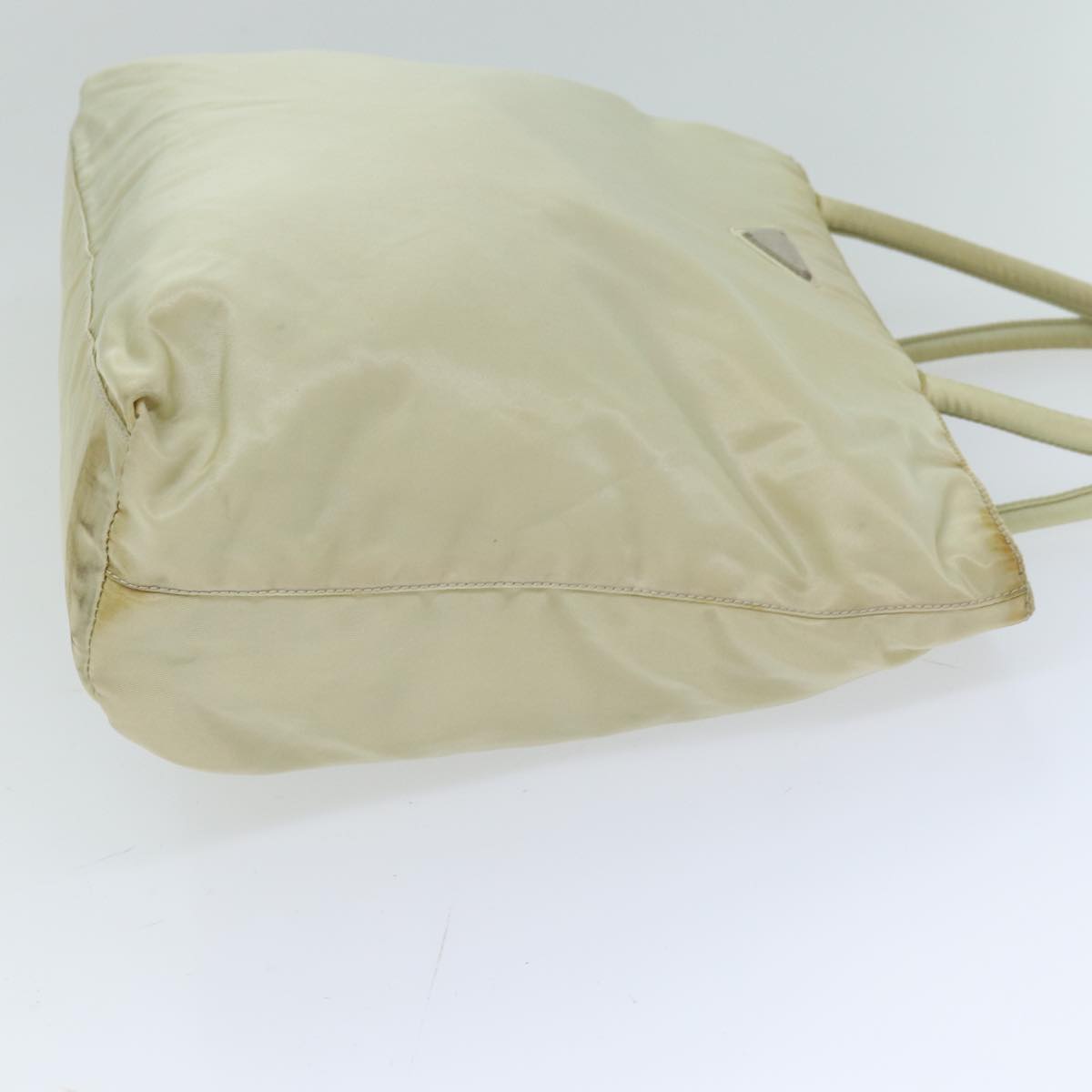 Luxury PradaTote Bag Nylon Cream 76177