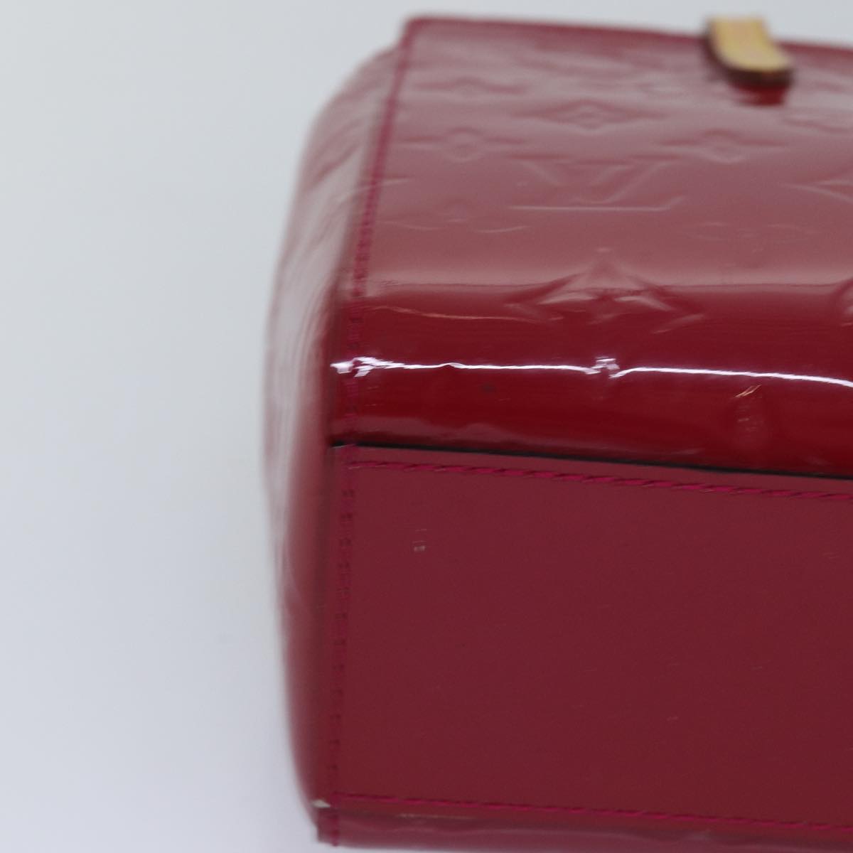 LOUIS VUITTON Monogram Vernis Catalina BB Hand Bag Rose Andian M90016 76190