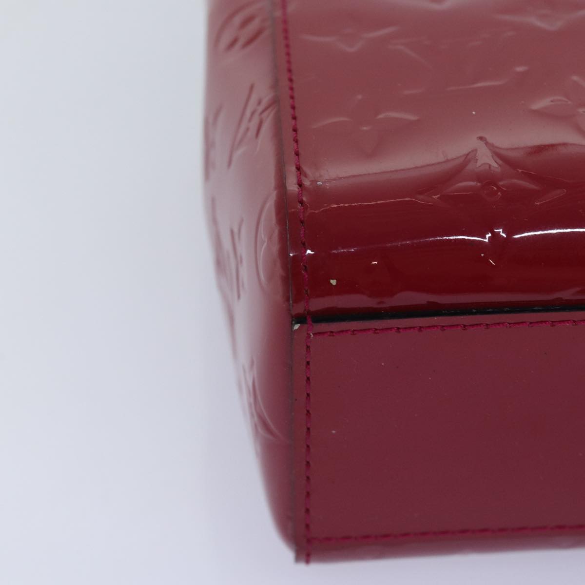 LOUIS VUITTON Monogram Vernis Catalina BB Hand Bag Rose Andian M90016 76190