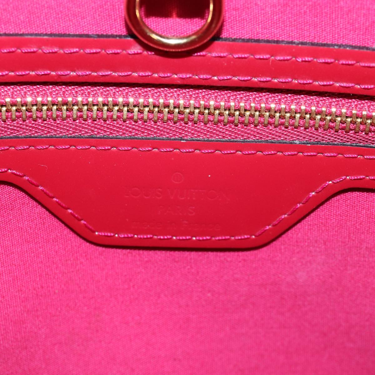 LOUIS VUITTON Monogram Vernis Catalina BB Hand Bag Rose Andian M90016 76190