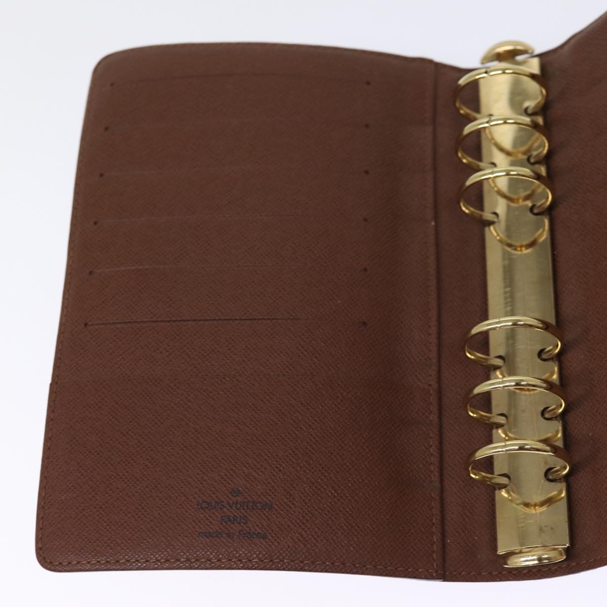 LOUIS VUITTON Monogram Agenda MM Day Planner Cover R20105 LV 76200