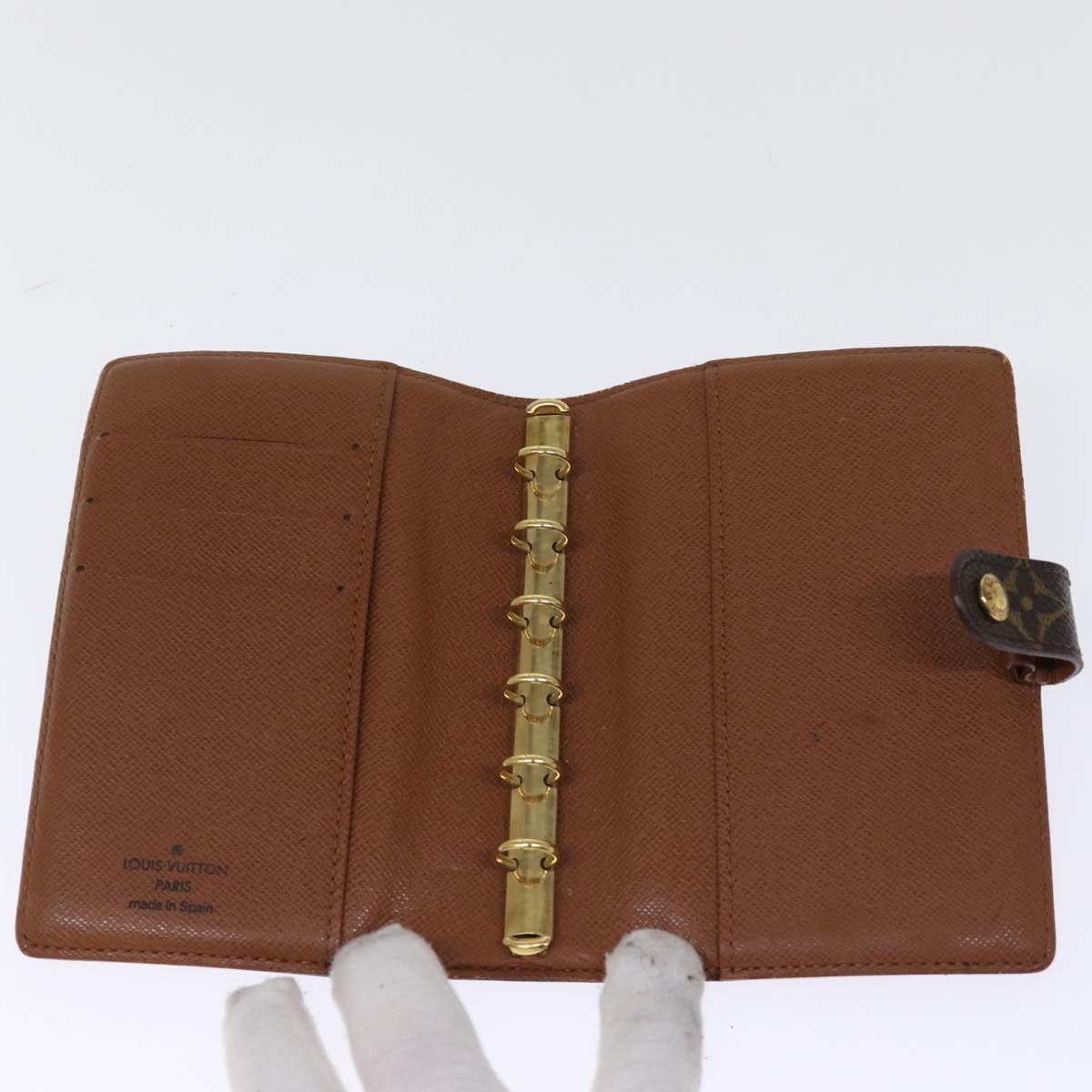 LOUIS VUITTON Monogram Agenda PM Day Planner Cover R20005 LV 76201
