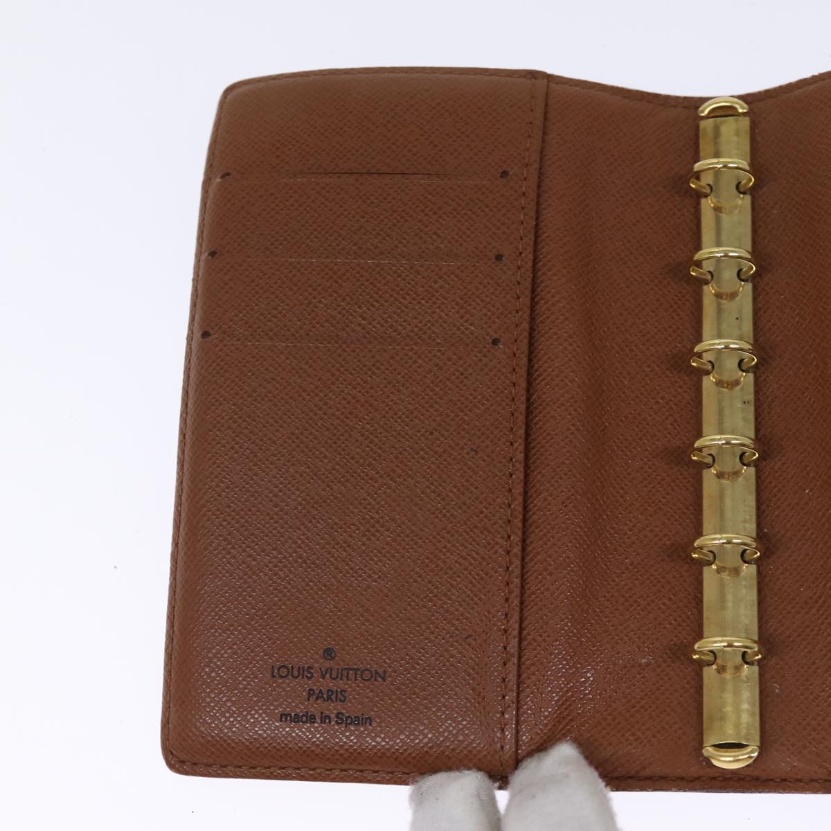 LOUIS VUITTON Monogram Agenda PM Day Planner Cover R20005 LV 76201