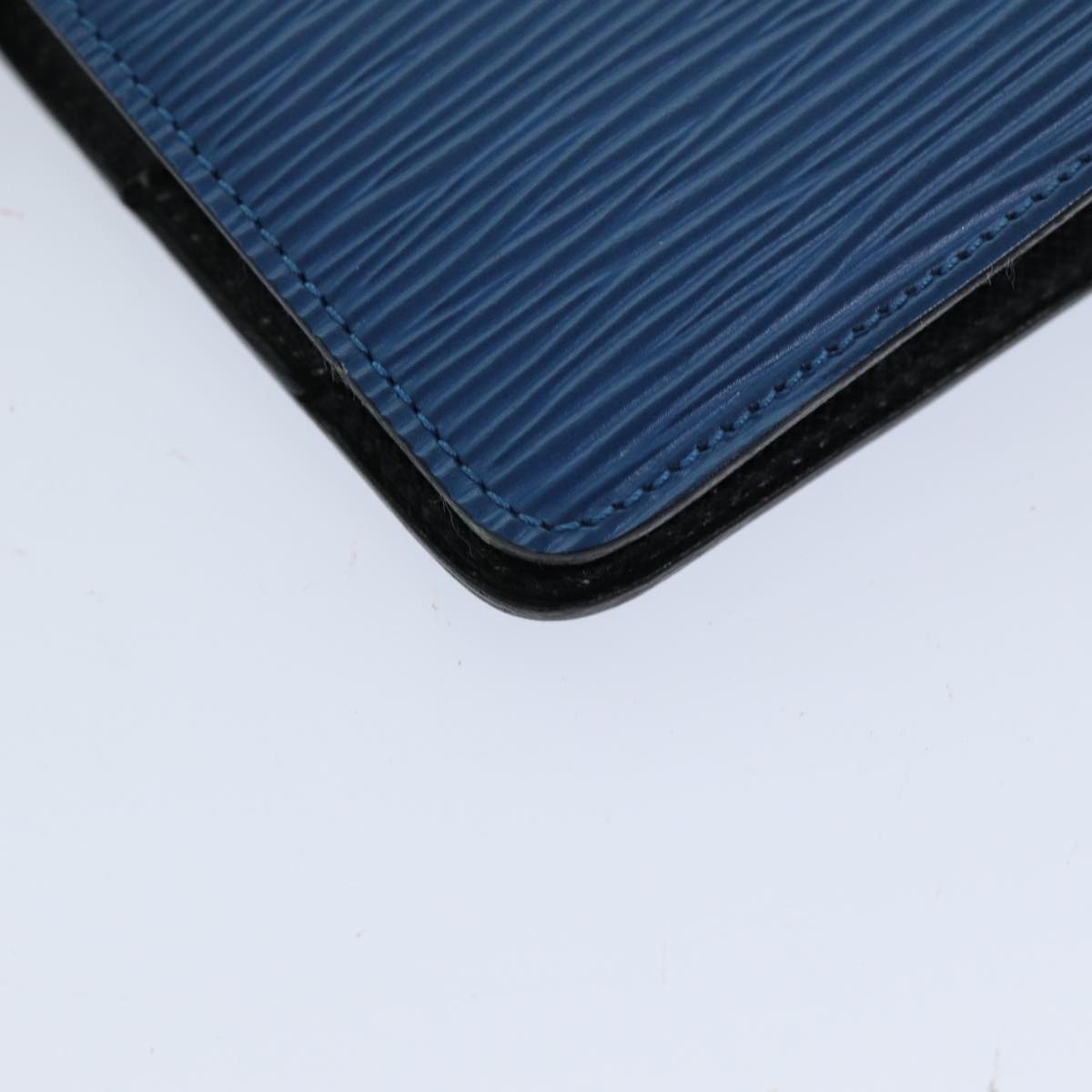 LOUIS VUITTON Epi Agenda MM Day Planner Cover Blue R20055 LV 76207