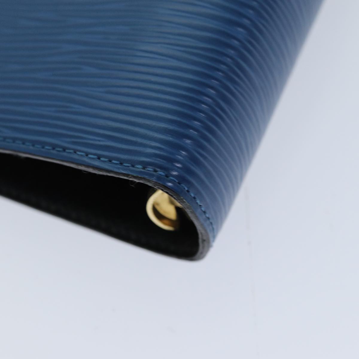 LOUIS VUITTON Epi Agenda MM Day Planner Cover Blue R20055 LV 76207