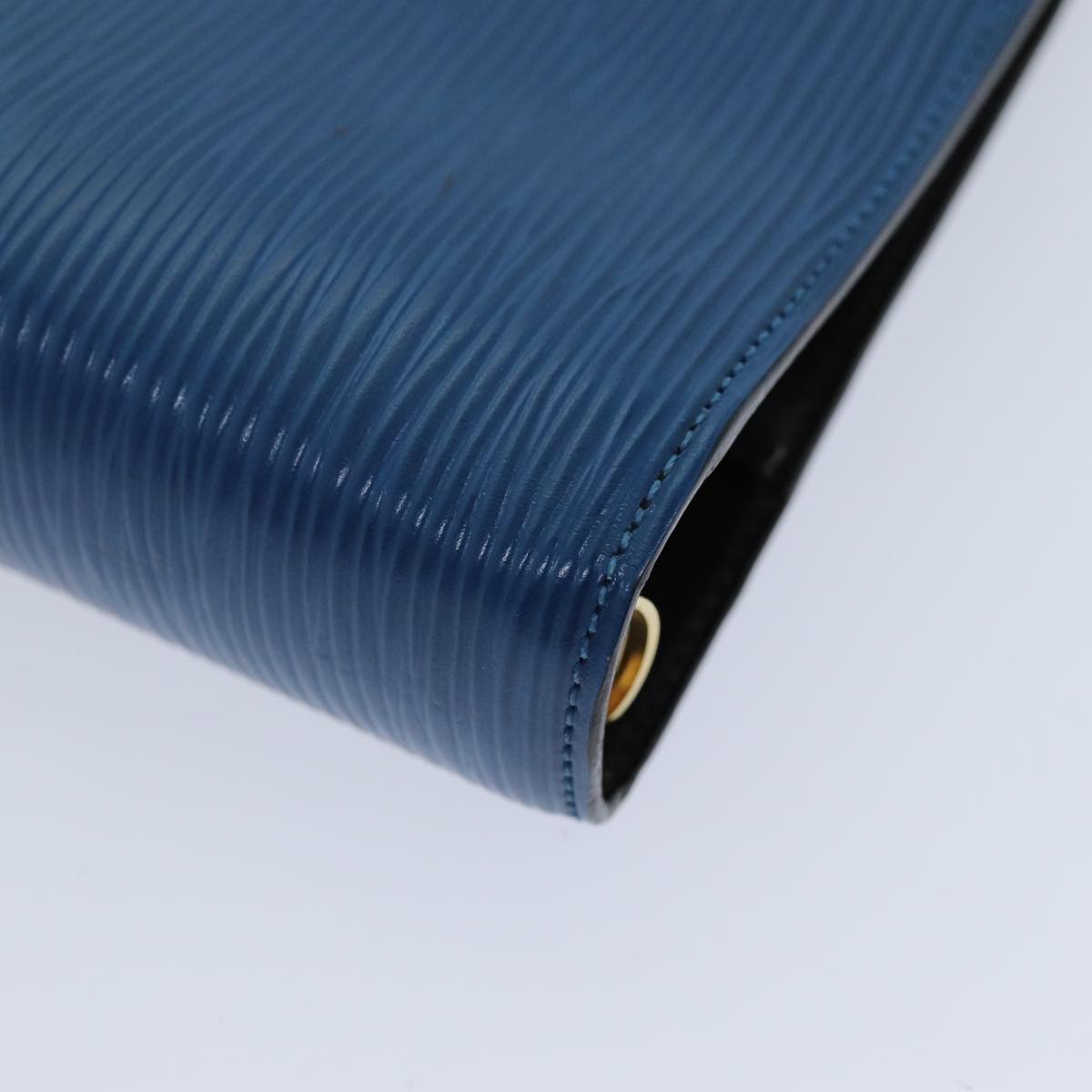 LOUIS VUITTON Epi Agenda MM Day Planner Cover Blue R20055 LV 76207