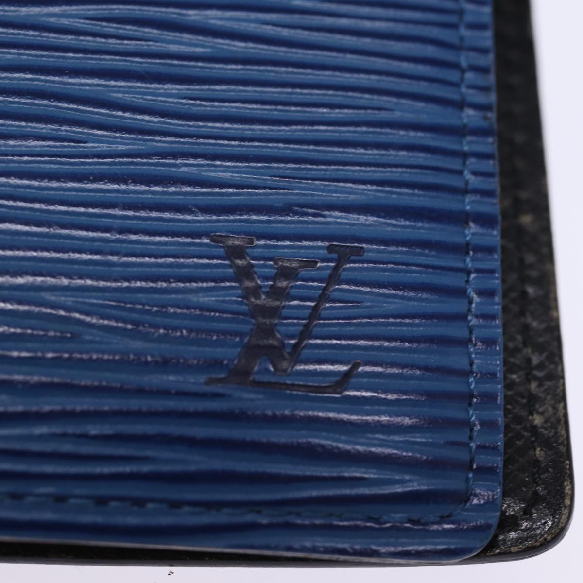 LOUIS VUITTON Epi Agenda PM Day Planner Cover Blue R20055 LV 76209
