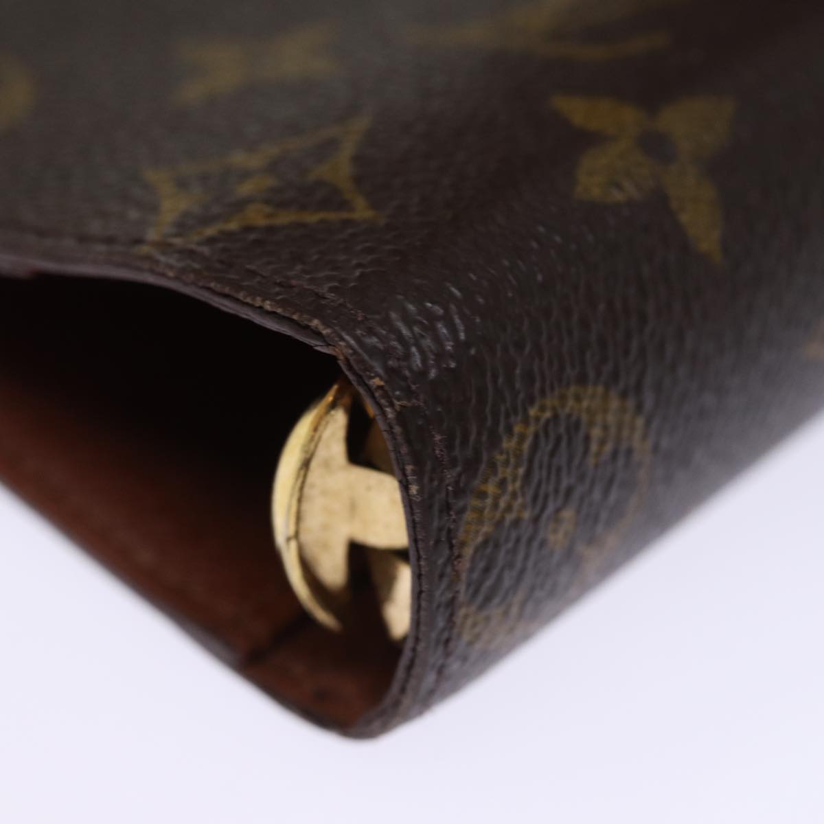 LOUIS VUITTON Monogram Agenda MM Day Planner Cover R20105 LV 76214