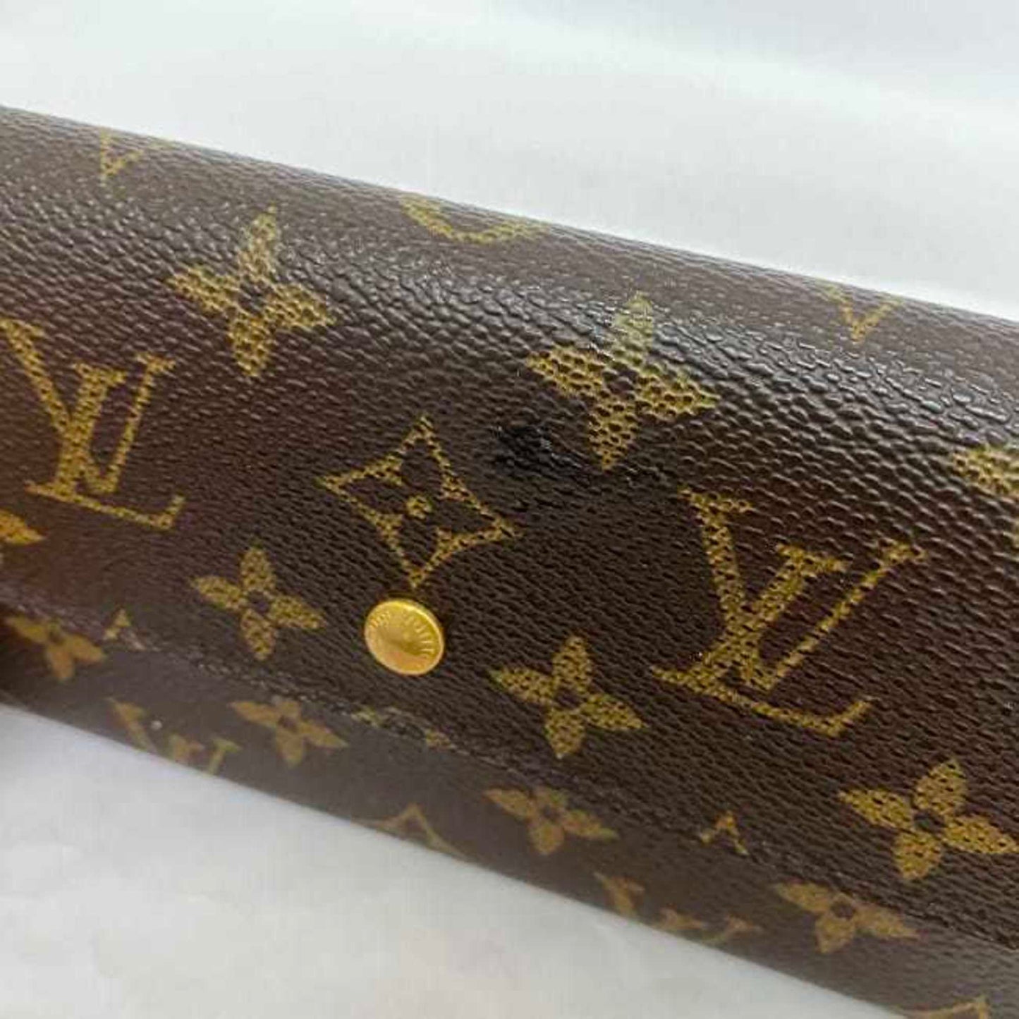 Louis Vuitton Portefeuille Sarah  Canvas Wallet  ()