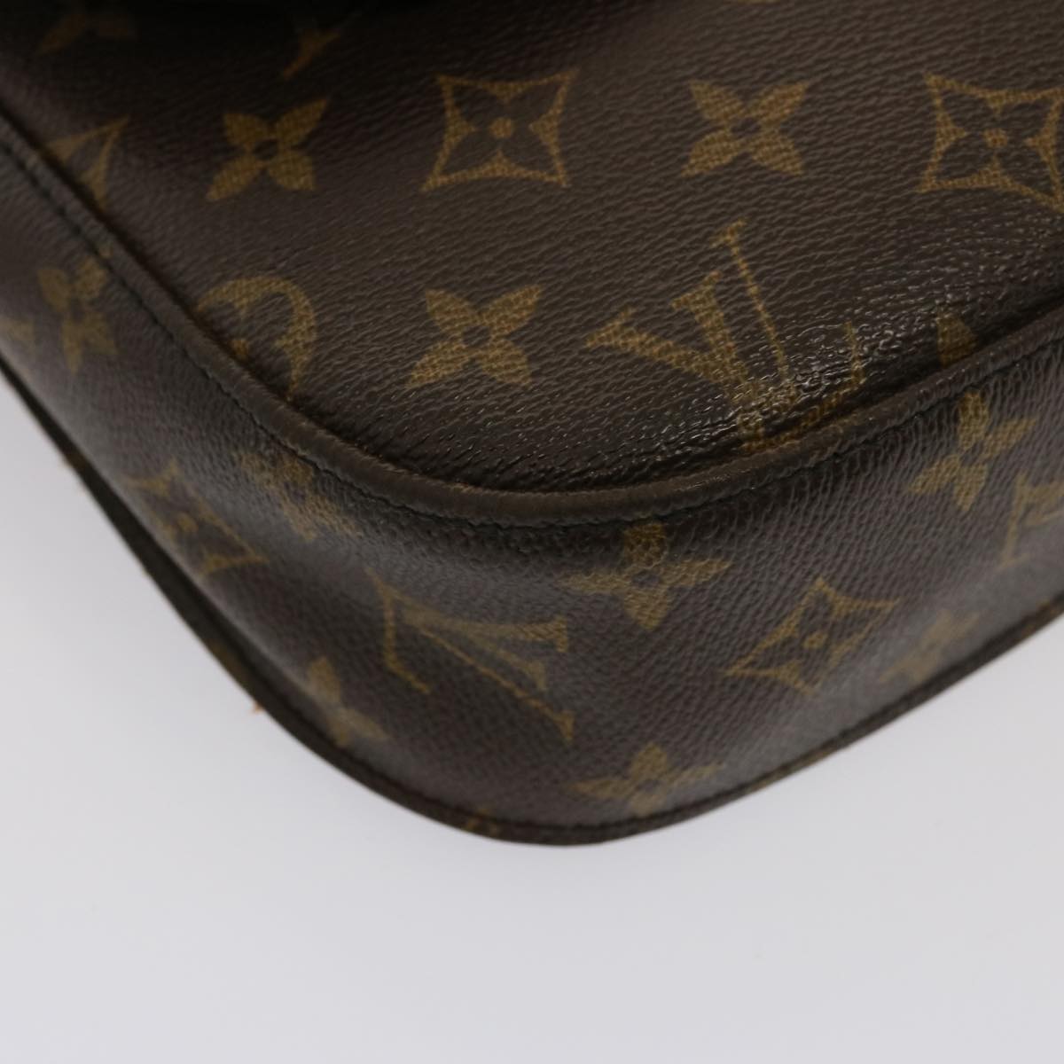 LOUIS VUITTON Monogram Saint Cloud GM Shoulder Bag M51242 LV 76235