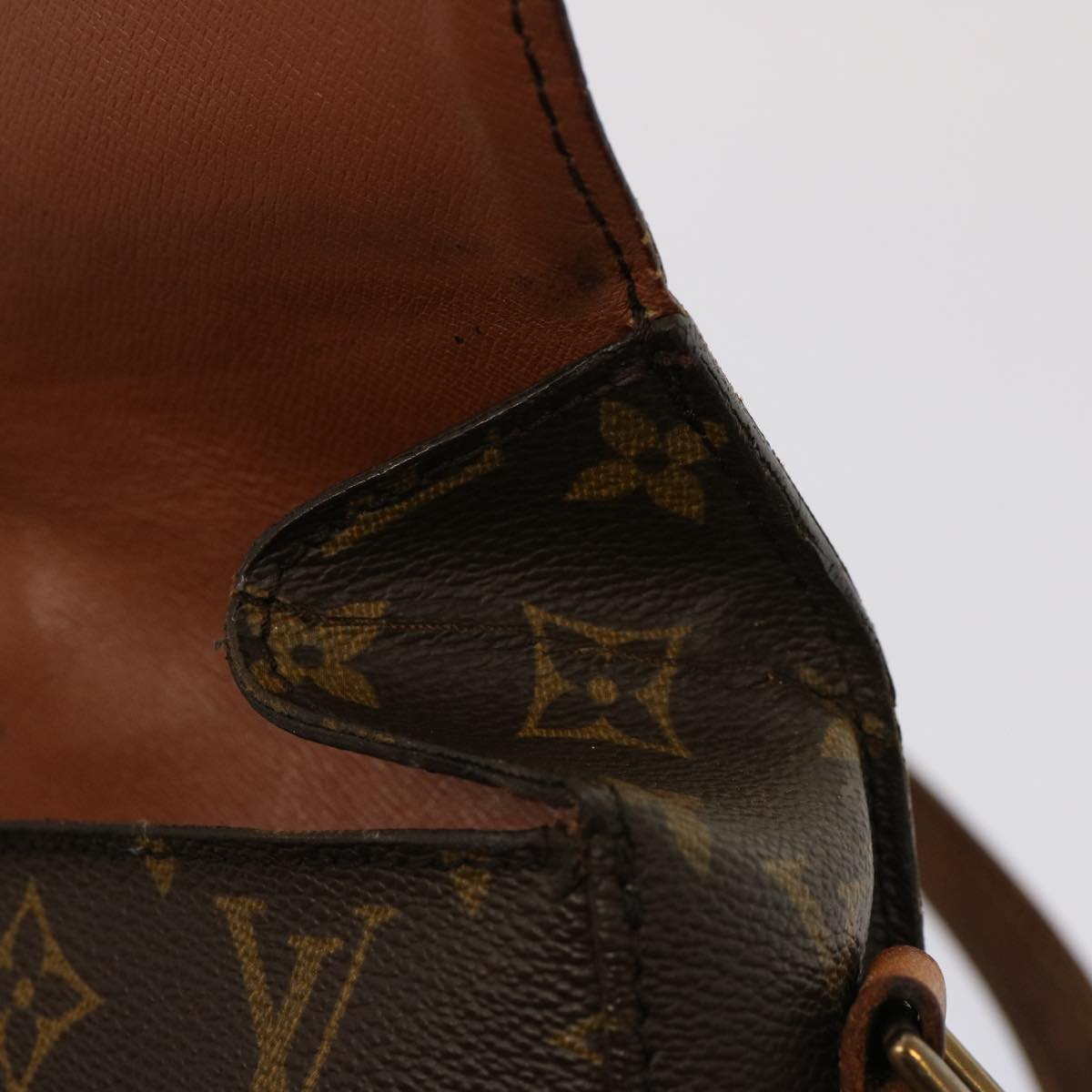 LOUIS VUITTON Monogram Saint Cloud GM Shoulder Bag M51242 LV 76235