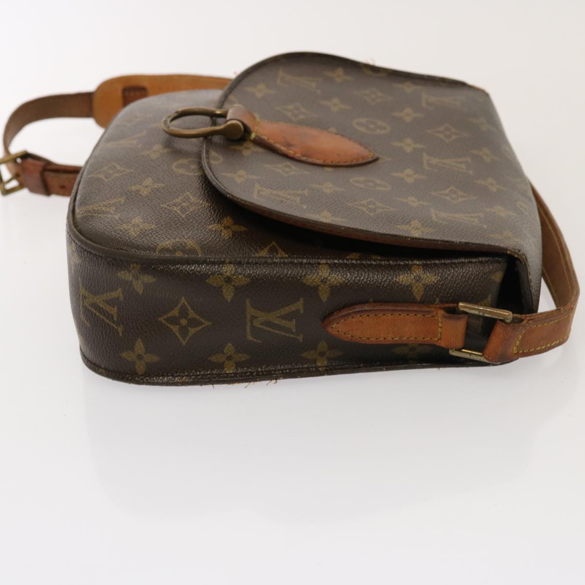 LOUIS VUITTON Monogram Saint Cloud GM Shoulder Bag M51242 LV 76235