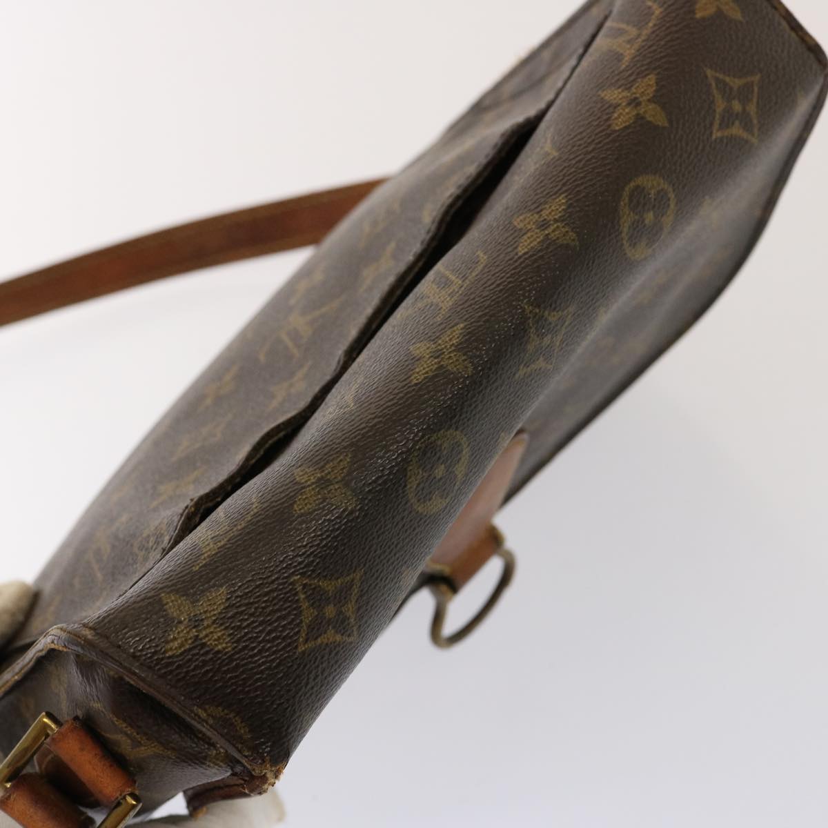 LOUIS VUITTON Monogram Saint Cloud GM Shoulder Bag M51242 LV 76235
