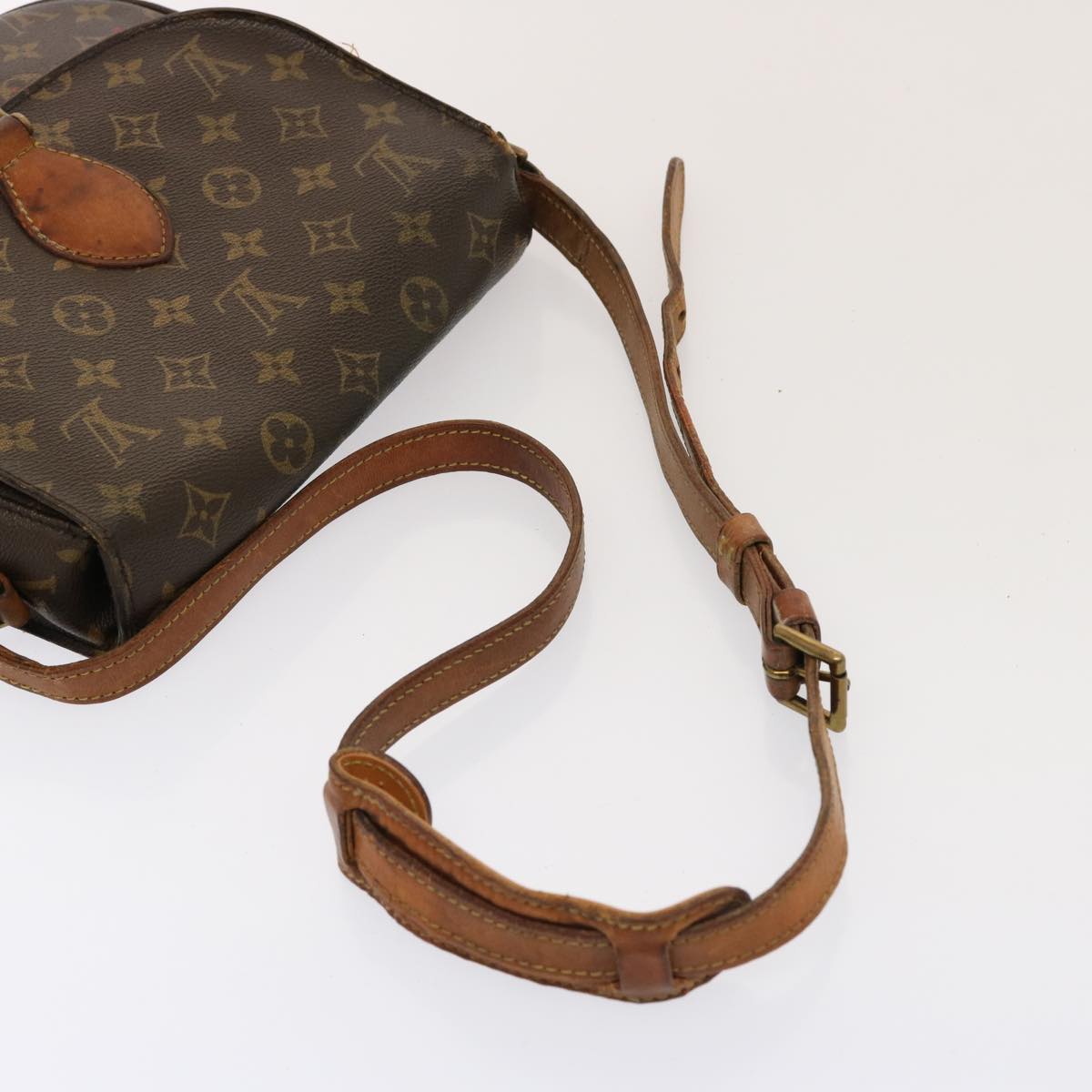 LOUIS VUITTON Monogram Saint Cloud GM Shoulder Bag M51242 LV 76235