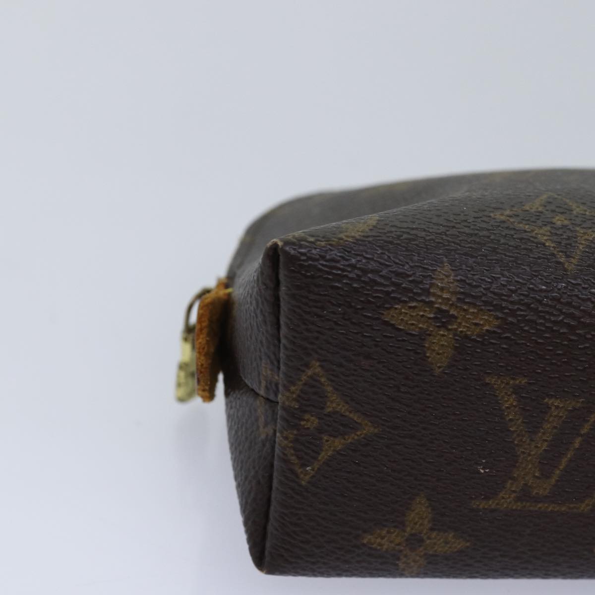 LOUIS VUITTON Monogram Pochette Cosmetic PM Cosmetic Pouch M47515 LV 76252