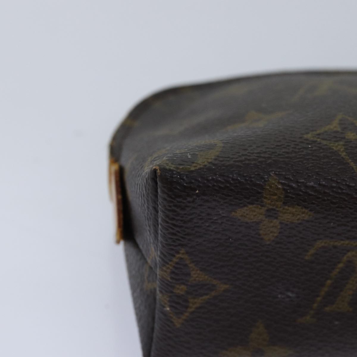 LOUIS VUITTON Monogram Pochette Cosmetic PM Cosmetic Pouch M47515 LV 76253