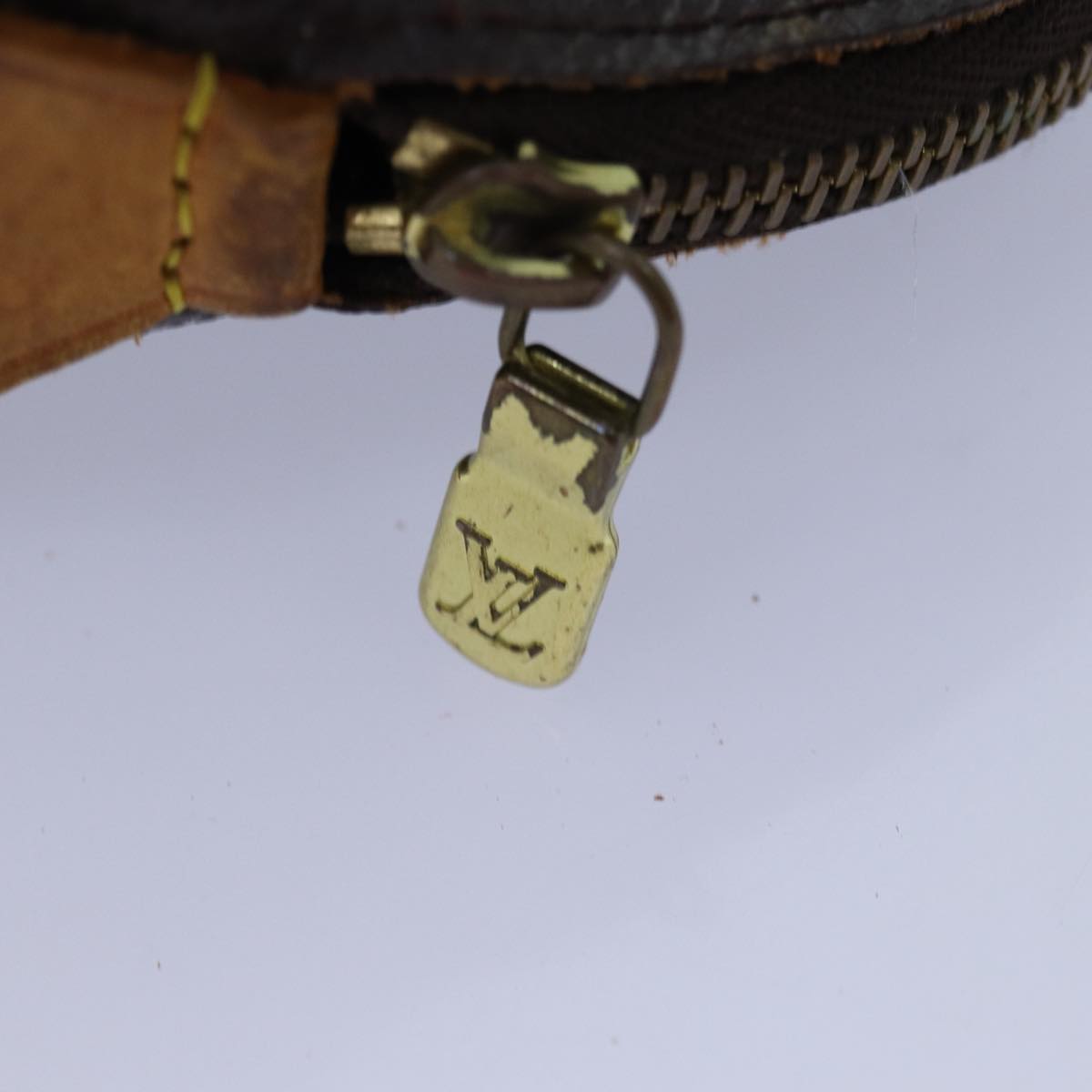 LOUIS VUITTON Monogram Pochette Cosmetic PM Cosmetic Pouch M47515 LV 76253