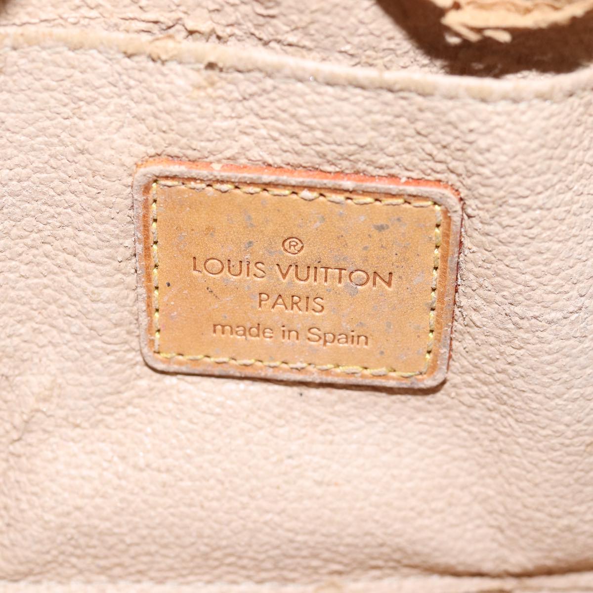 LOUIS VUITTON Monogram Pochette Cosmetic PM Cosmetic Pouch M47515 LV 76253