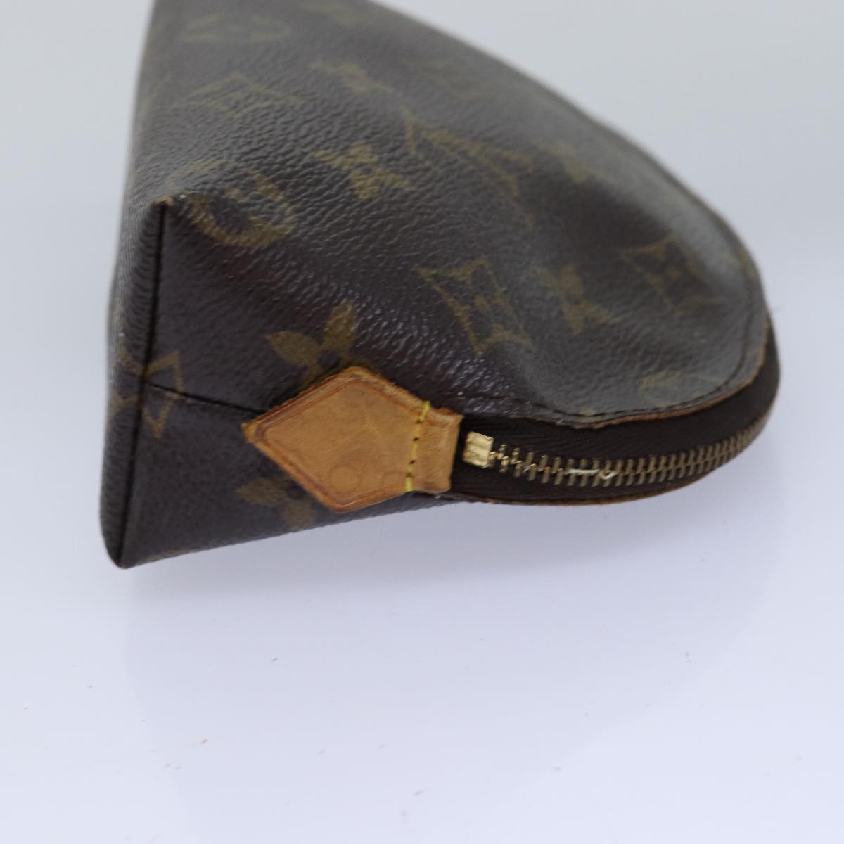 LOUIS VUITTON Monogram Pochette Cosmetic PM Cosmetic Pouch M47515 LV 76253