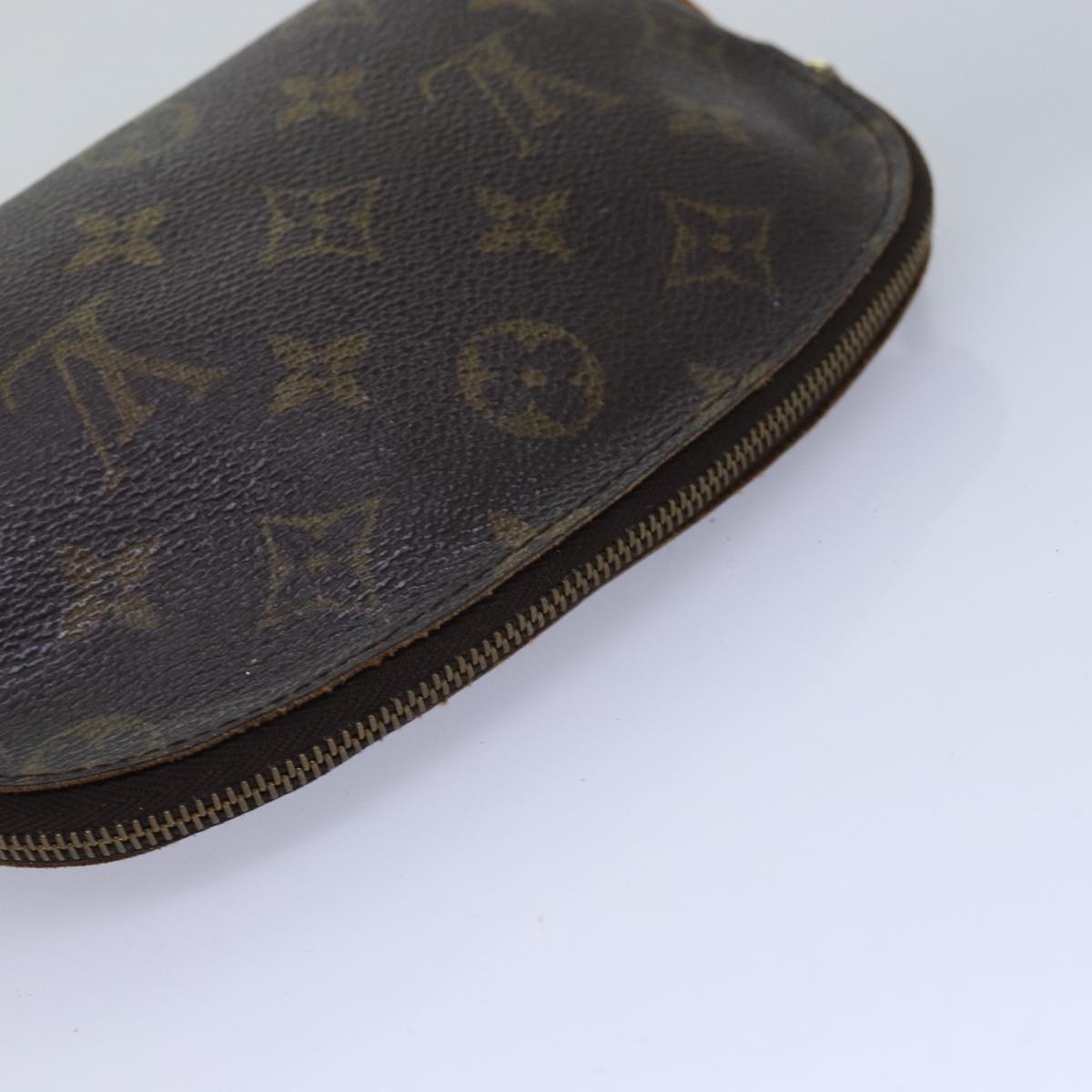 LOUIS VUITTON Monogram Pochette Cosmetic PM Cosmetic Pouch M47515 LV 76253