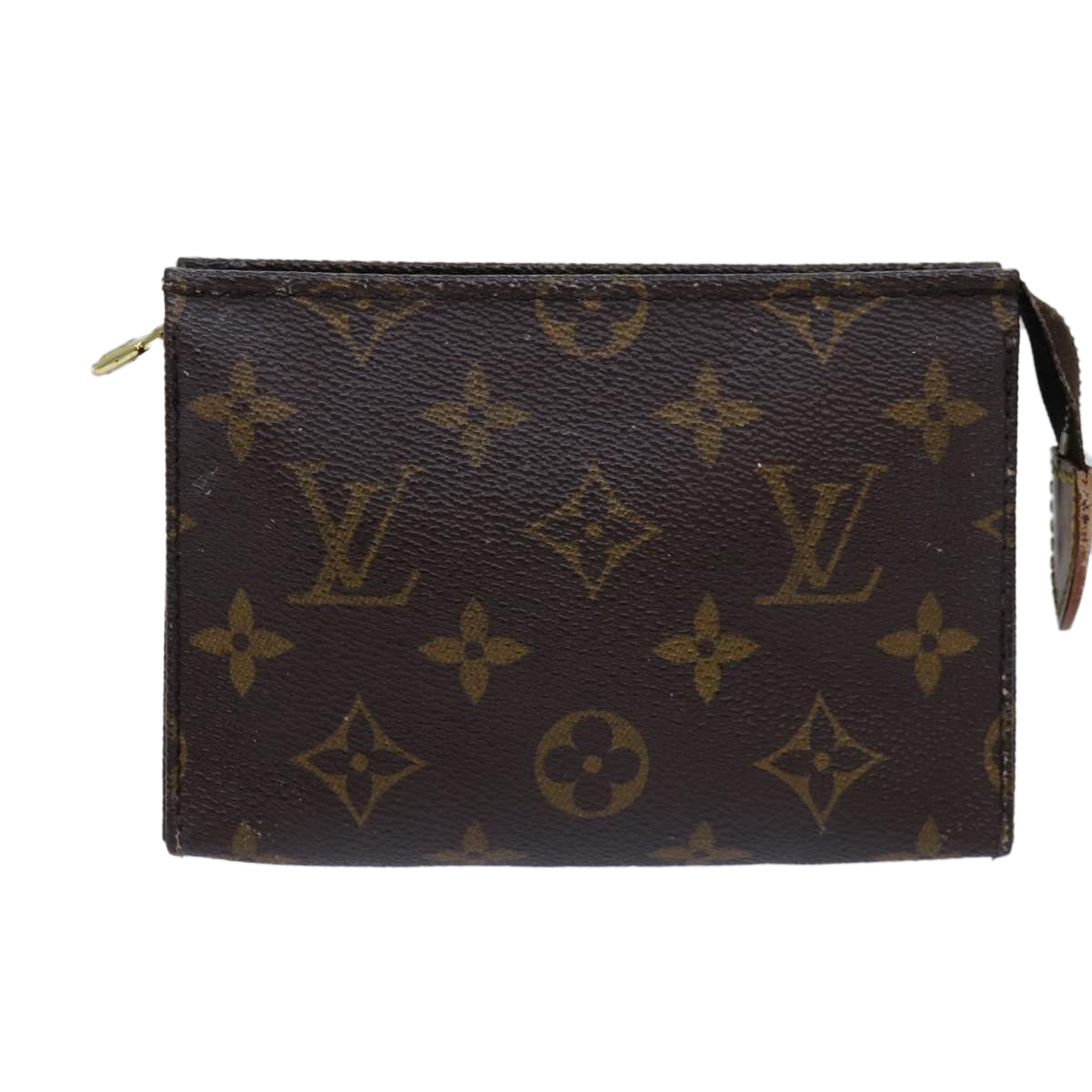 LOUIS VUITTON Monogram Poche Toilette 15 Pouch M47546 LV 76270
