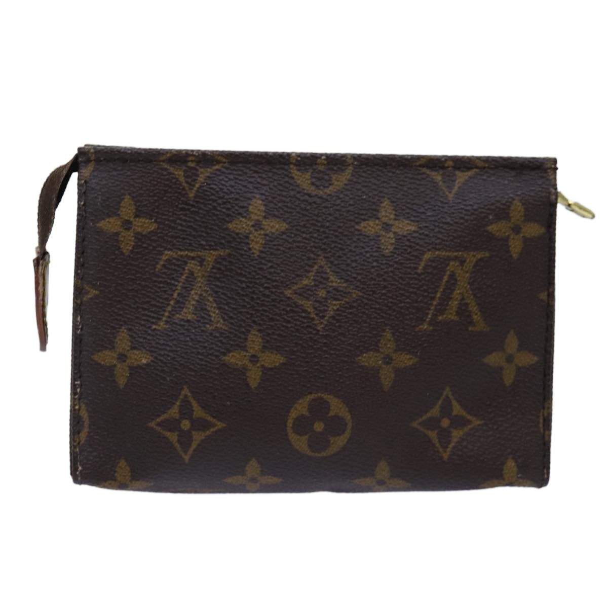 LOUIS VUITTON Monogram Poche Toilette 15 Pouch M47546 LV 76270