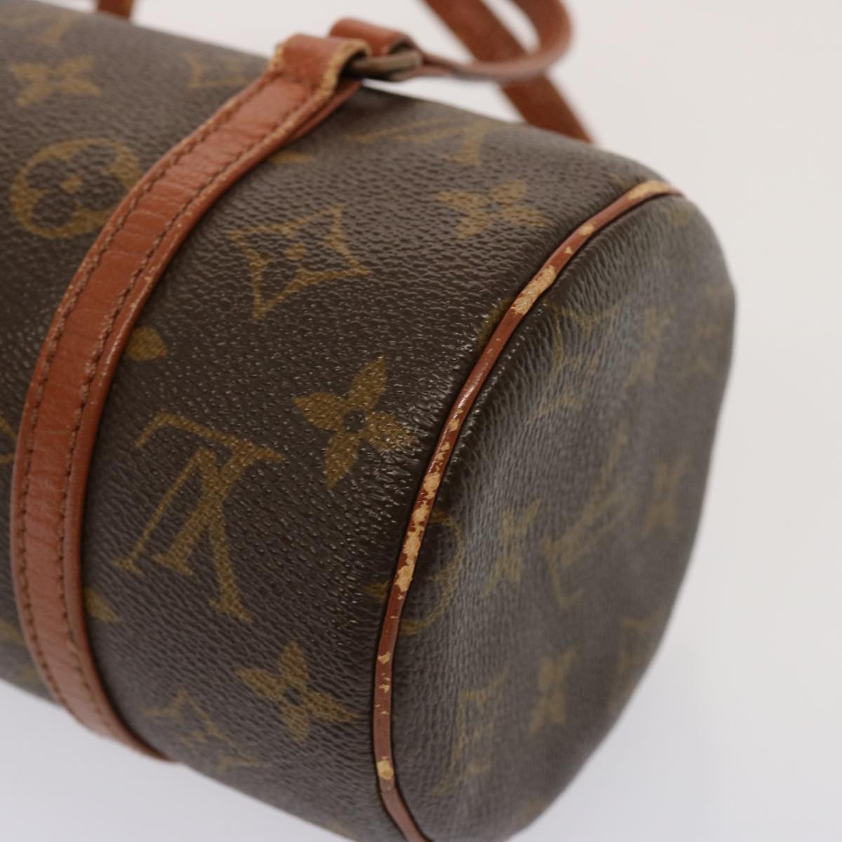 LOUIS VUITTON Monogram Papillon 22 Hand Bag M51367 LV 76278