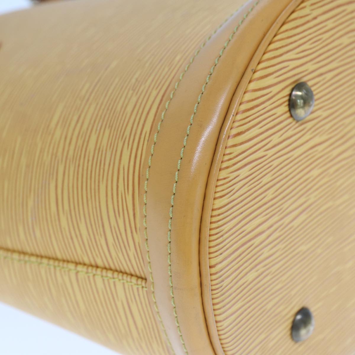 LOUIS VUITTON Epi Bucket PM Shoulder Bag SPO Yellow LV 76283