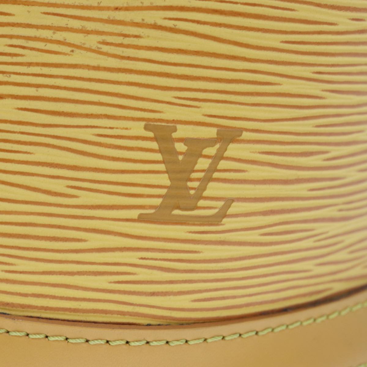 LOUIS VUITTON Epi Bucket PM Shoulder Bag SPO Yellow LV 76283