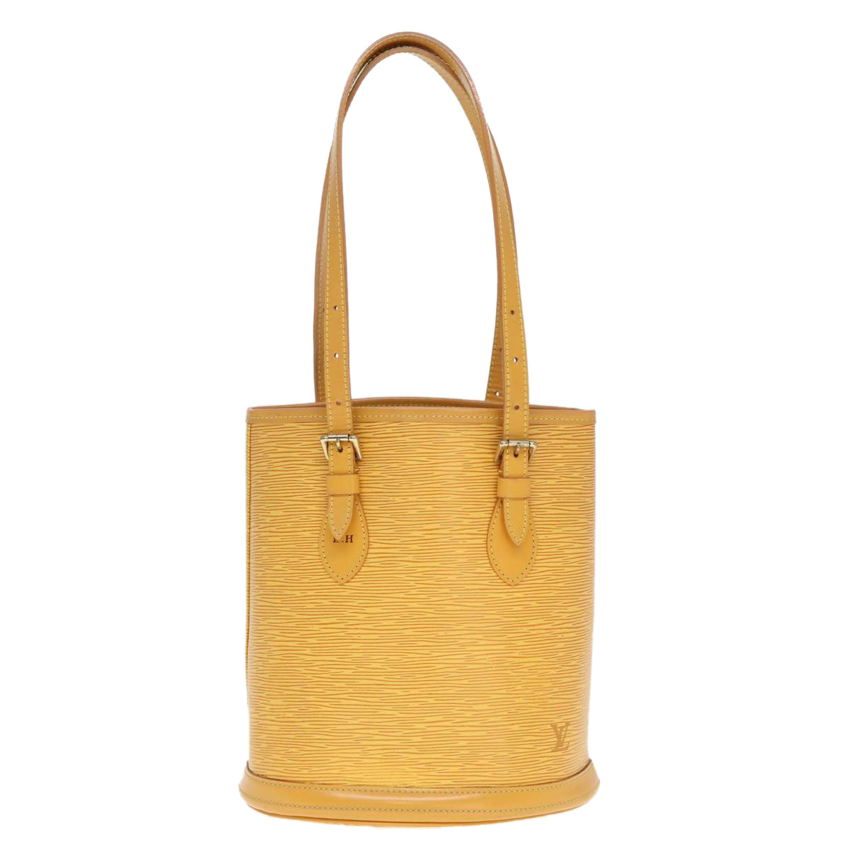 LOUIS VUITTON Epi Bucket PM Shoulder Bag SPO Yellow LV 76283