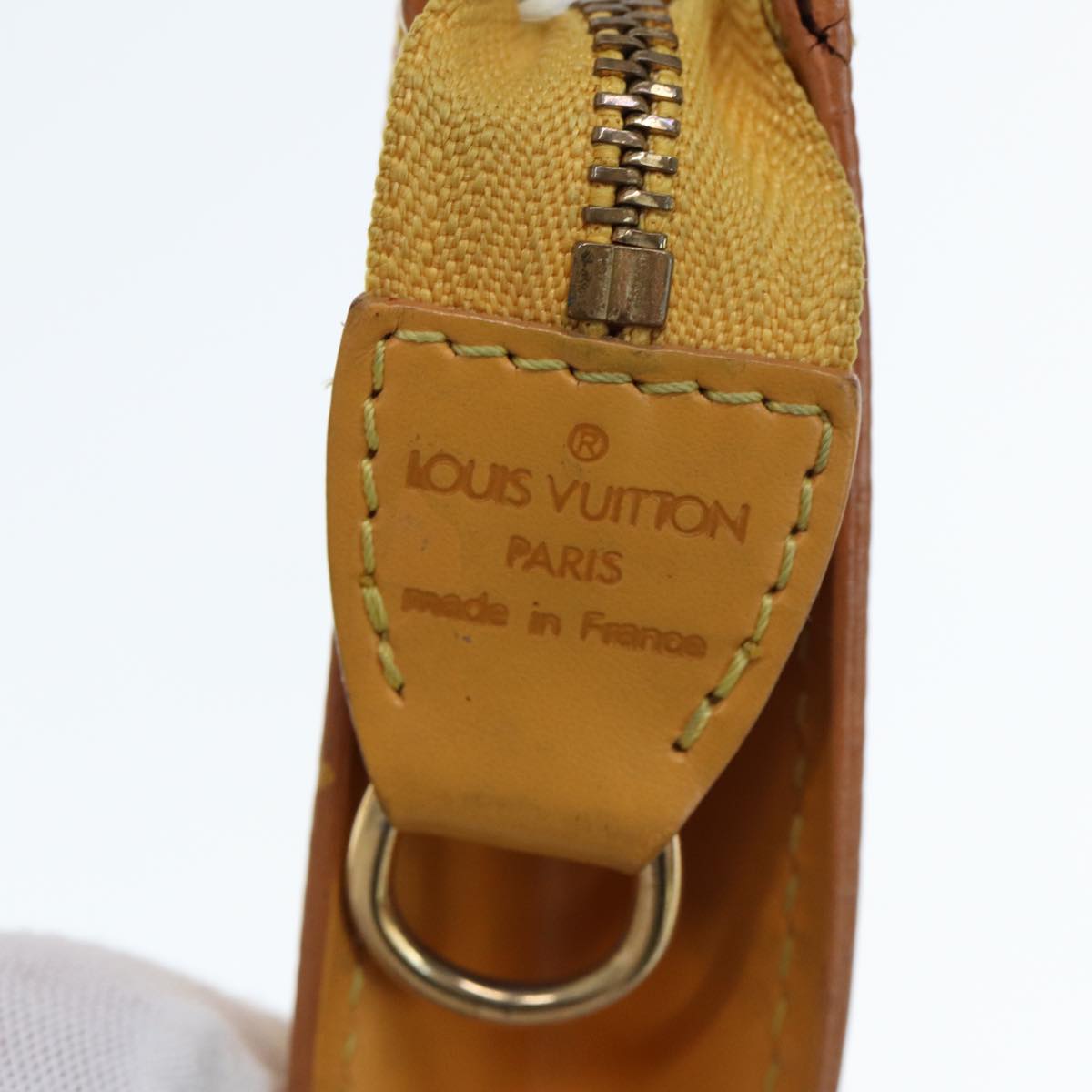 LOUIS VUITTON Epi Bucket PM Shoulder Bag SPO Yellow LV 76283