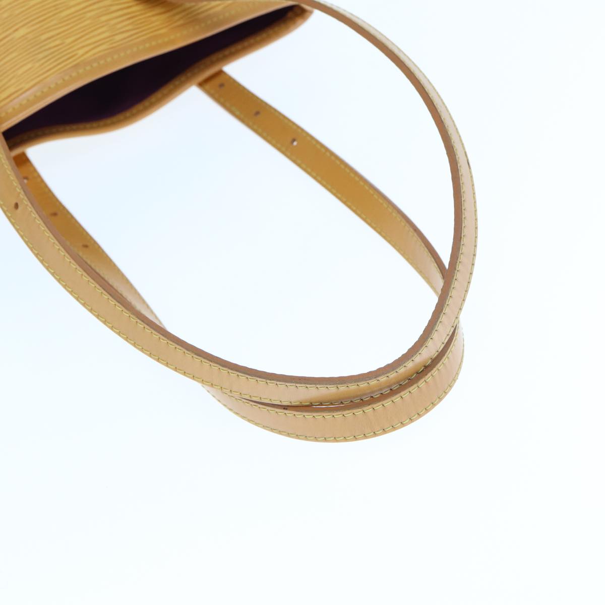LOUIS VUITTON Epi Bucket PM Shoulder Bag SPO Yellow LV 76283