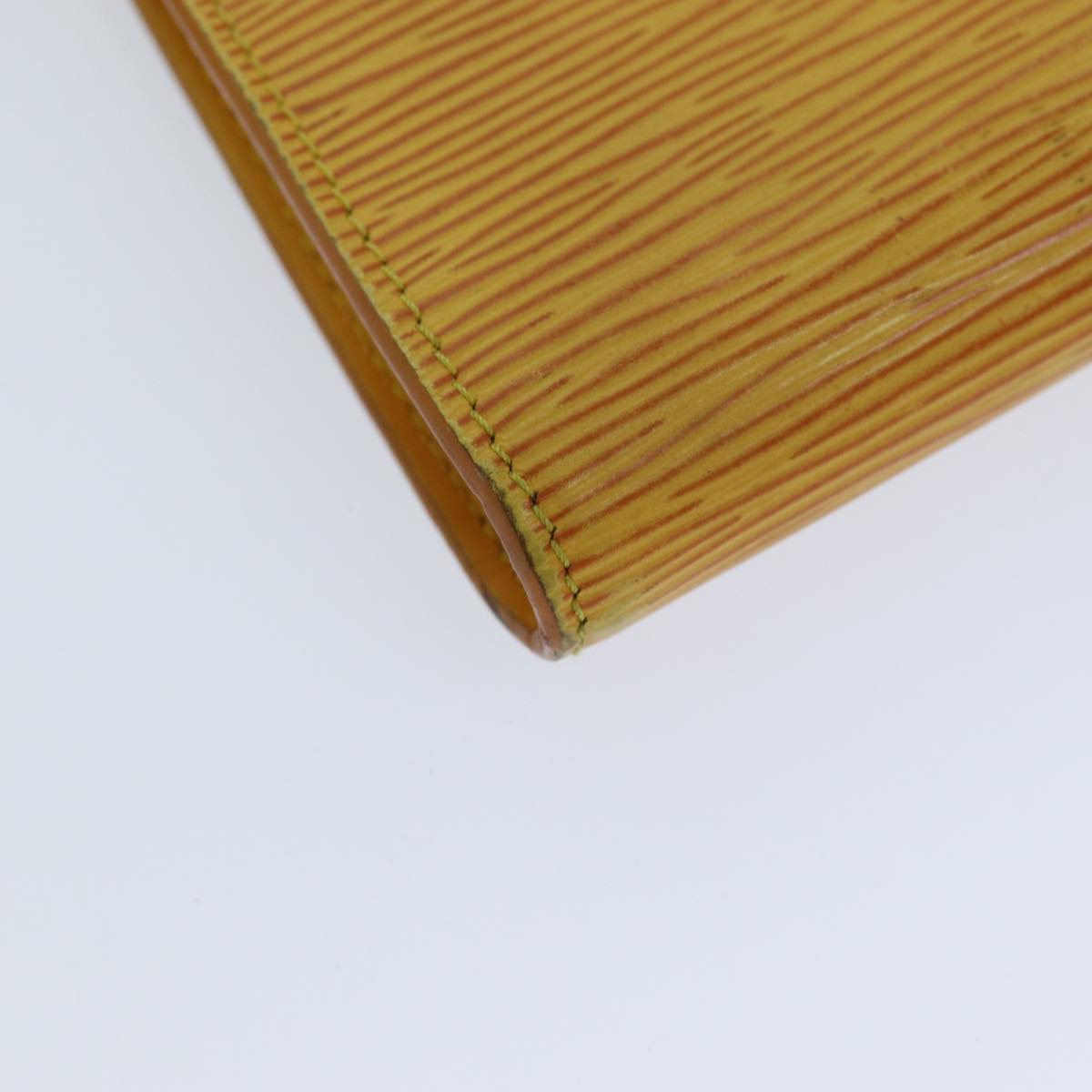 LOUIS VUITTON Epi Pochette Accessoires Pouch Yellow M52989 LV 76290
