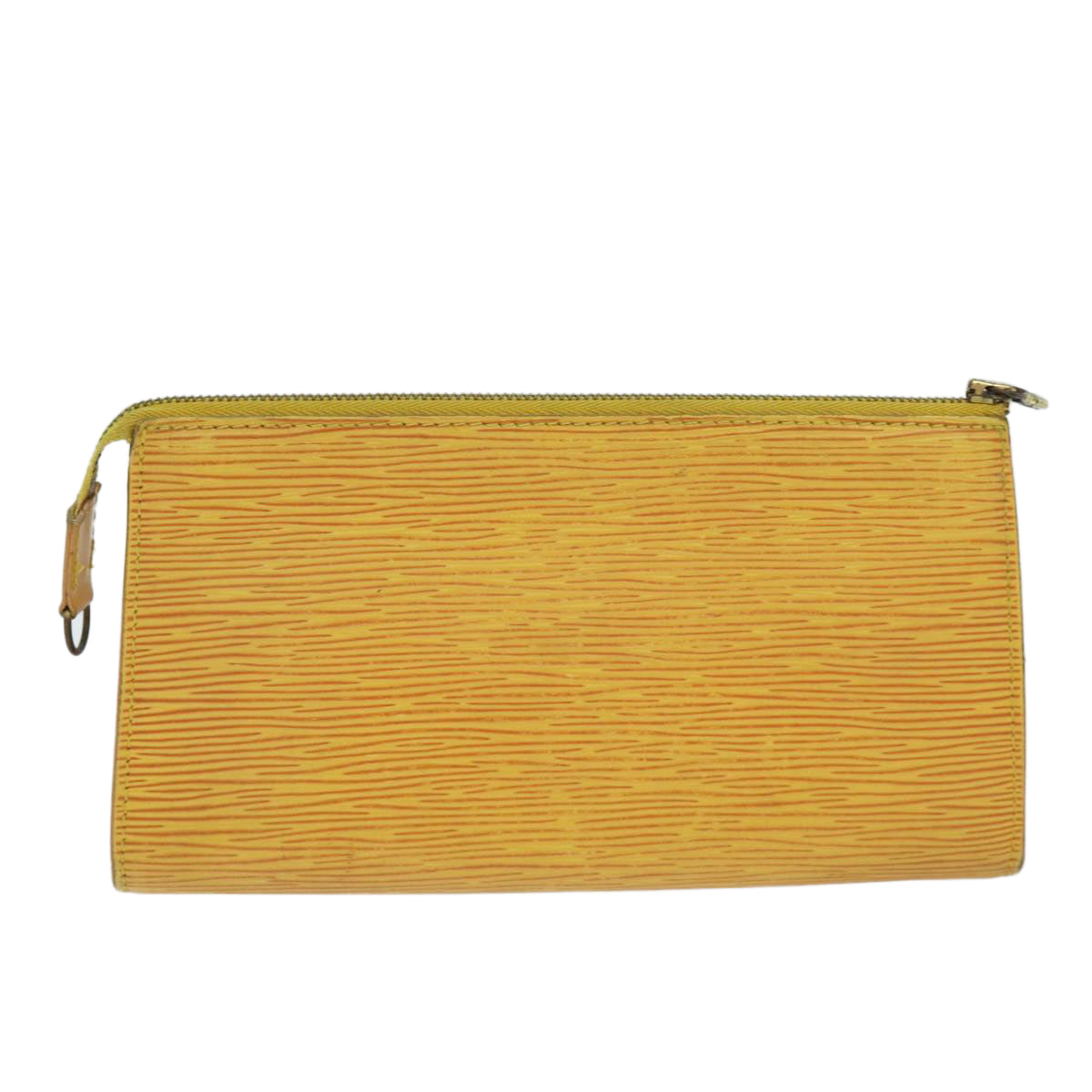 LOUIS VUITTON Epi Pochette Accessoires Pouch Yellow M52989 LV 76290