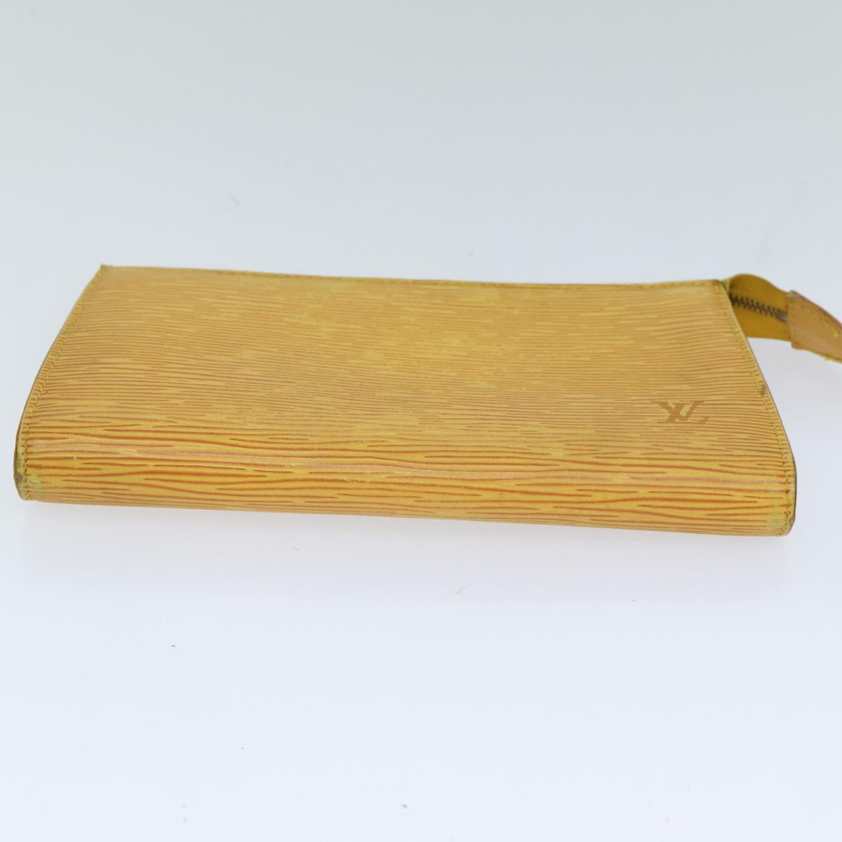 LOUIS VUITTON Epi Pochette Accessoires Pouch Yellow M52989 LV 76290