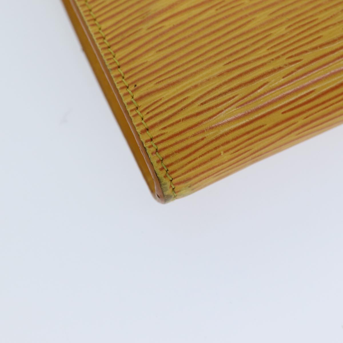 LOUIS VUITTON Epi Pochette Accessoires Pouch Yellow M52989 LV 76290
