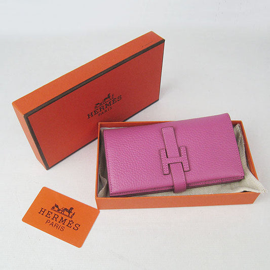 Luxury Hermes Wallet H015 Ladies Pink