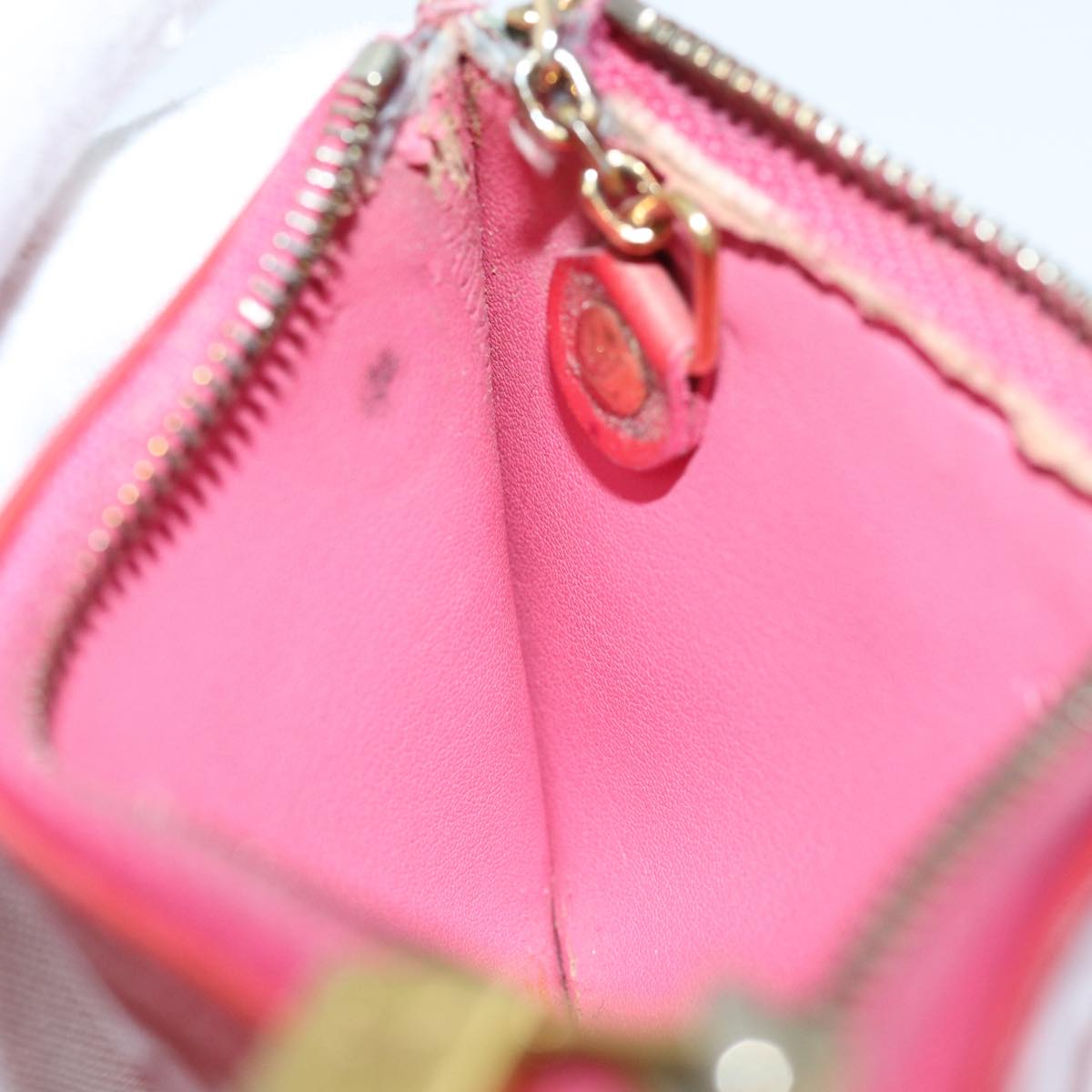 LOUIS VUITTON Monogram Vernis Pochette Cree Purse Fran Boise M9144F 76303