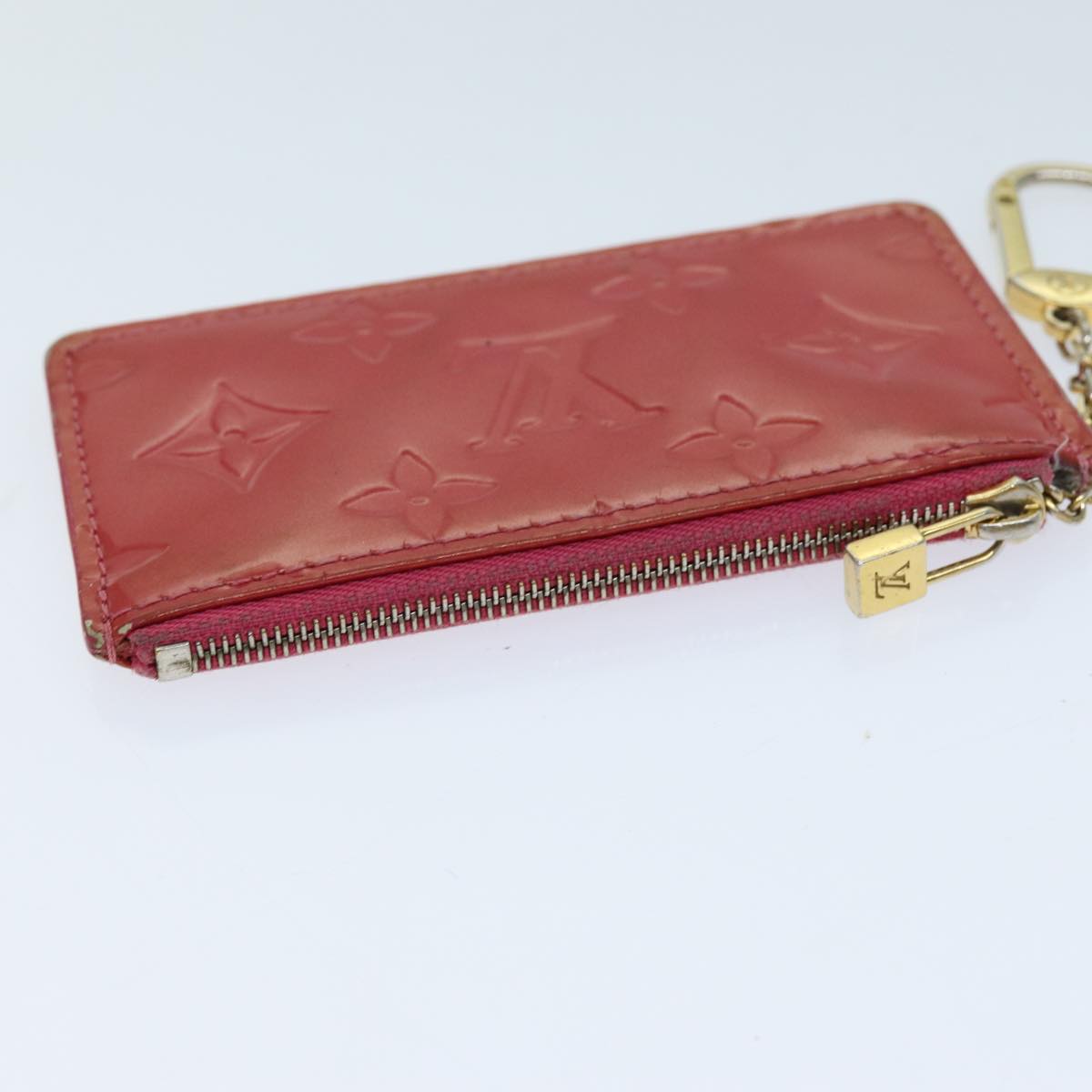 LOUIS VUITTON Monogram Vernis Pochette Cree Purse Fran Boise M9144F 76303