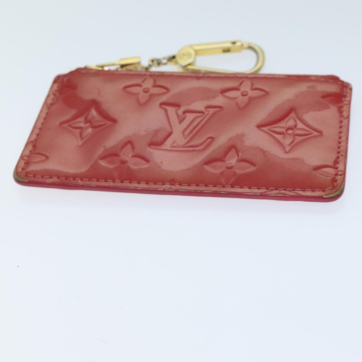 LOUIS VUITTON Monogram Vernis Pochette Cree Purse Fran Boise M9144F 76303