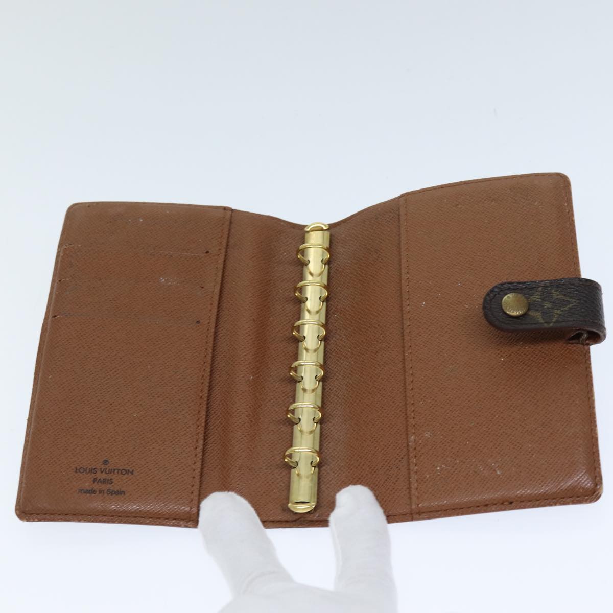 LOUIS VUITTON Monogram Agenda PM Day Planner Cover R20005 LV 76311
