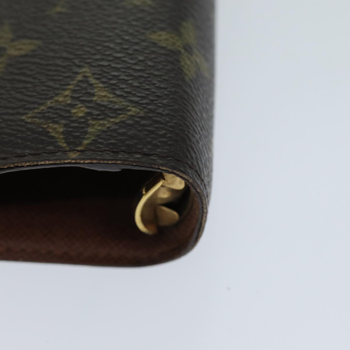 LOUIS VUITTON Monogram Agenda MM Day Planner Cover R20105 LV 76312