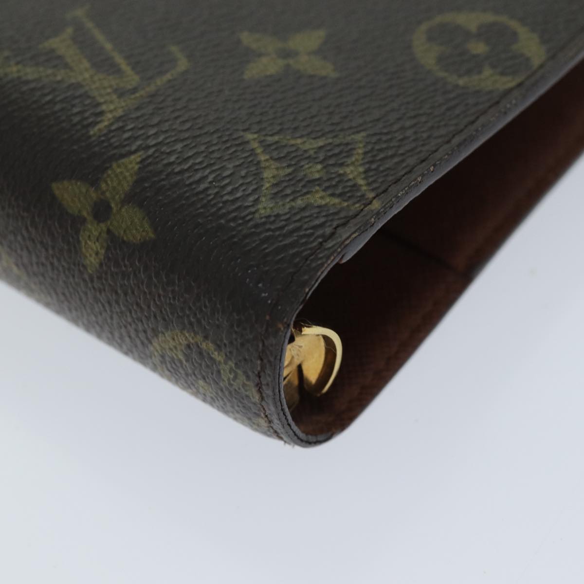 LOUIS VUITTON Monogram Agenda MM Day Planner Cover R20105 LV 76312