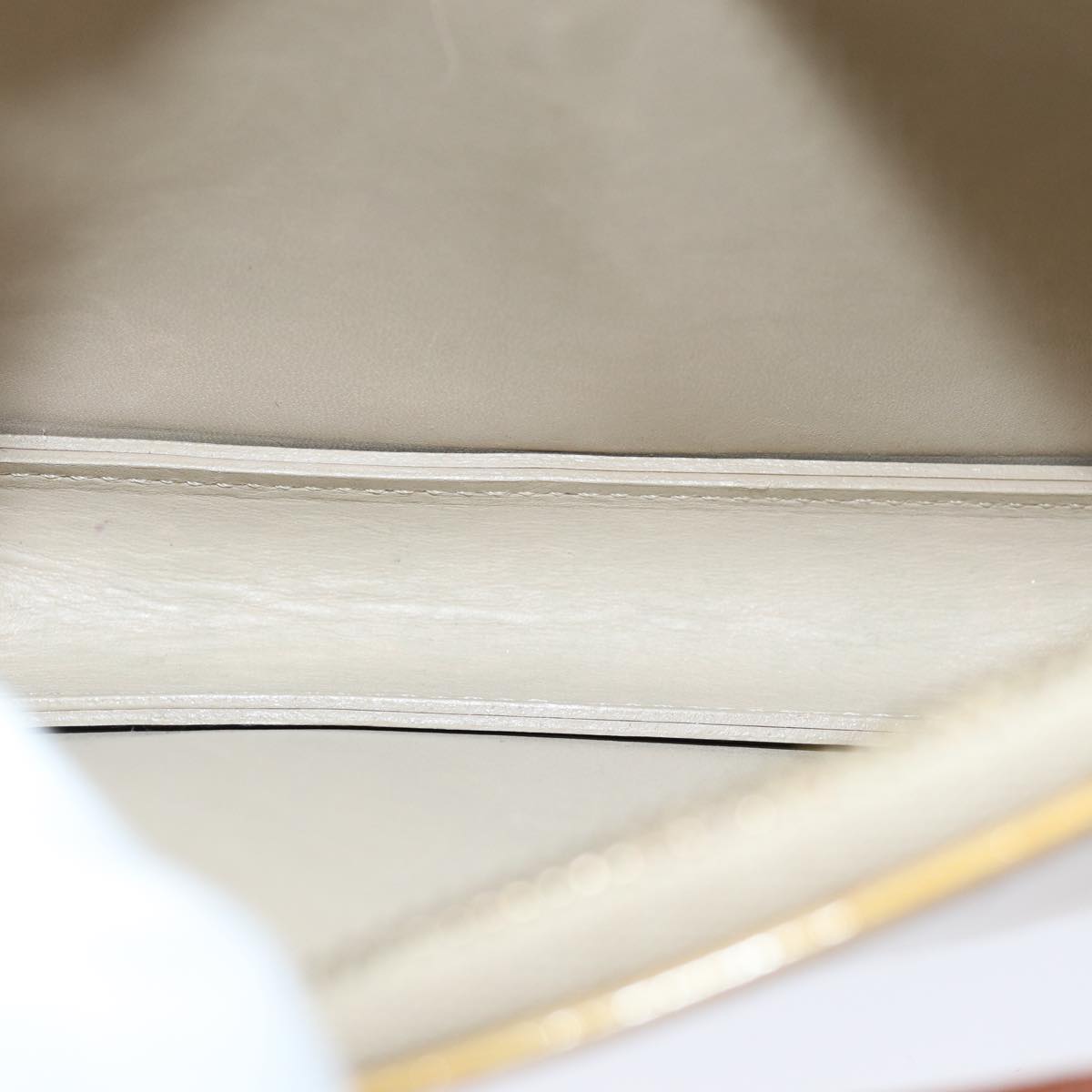 LOUIS VUITTON Monogram Vernis Lexington Accessory Pouch Beige M91010 76315