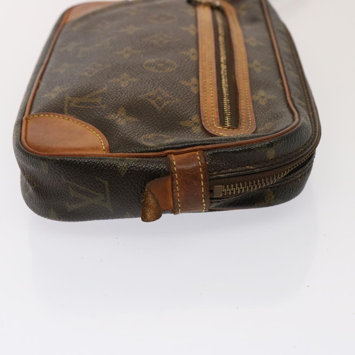 LOUIS VUITTON Monogram Marly Dragonne GM Clutch Bag M51825 LV 76322