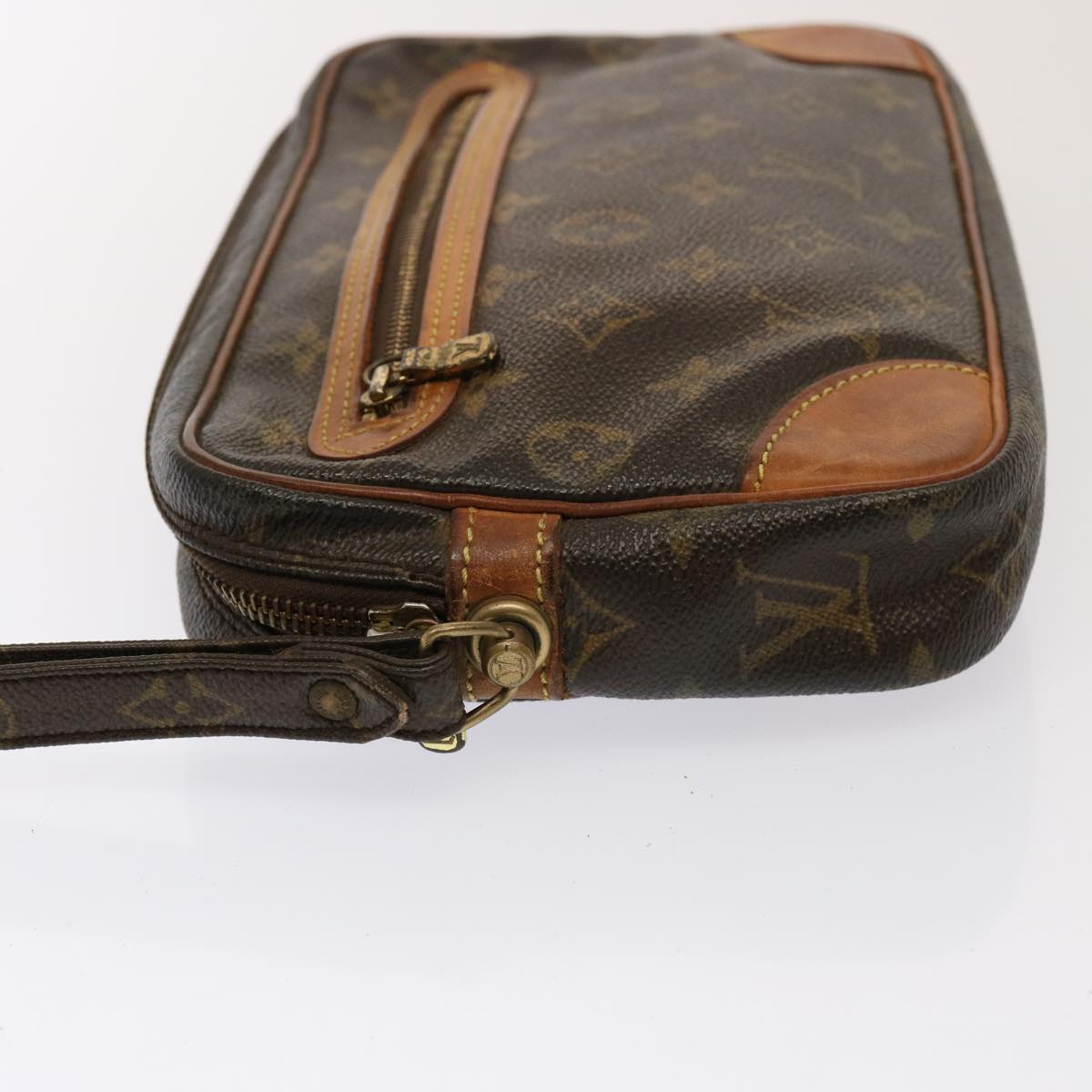 LOUIS VUITTON Monogram Marly Dragonne GM Clutch Bag M51825 LV 76322