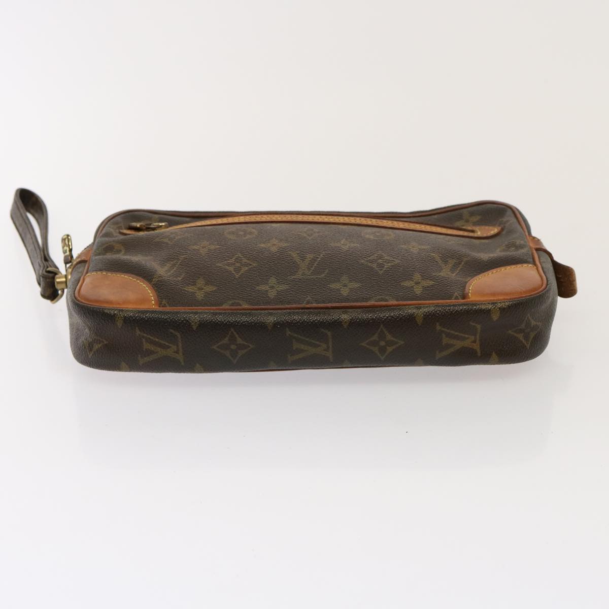 LOUIS VUITTON Monogram Marly Dragonne GM Clutch Bag M51825 LV 76322