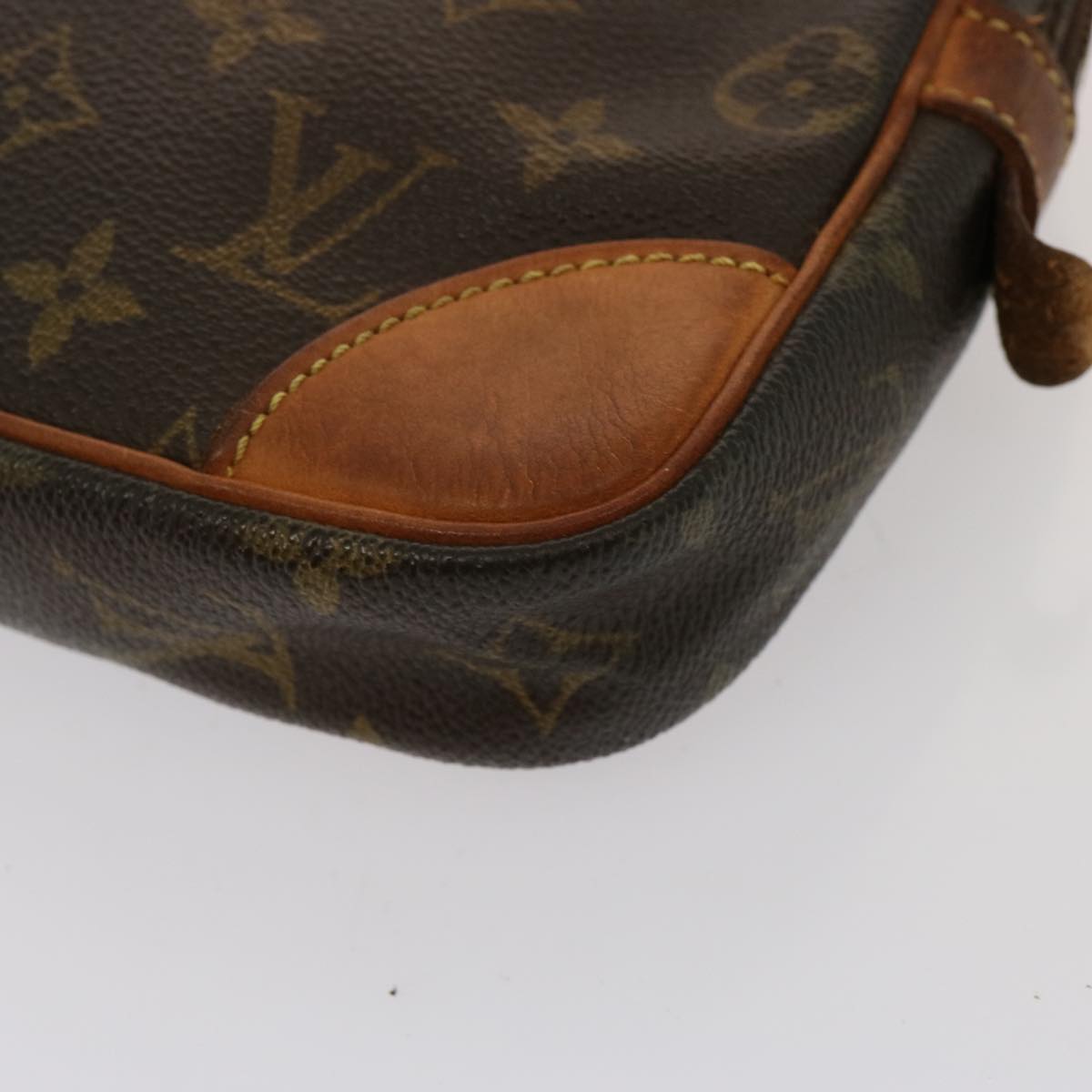 LOUIS VUITTON Monogram Marly Dragonne GM Clutch Bag M51825 LV 76322